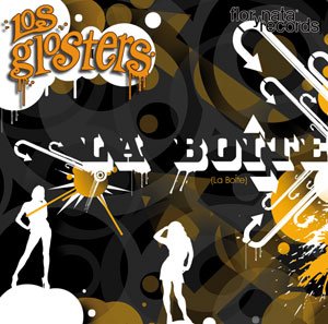 Promotional photograph of Los Glosters.