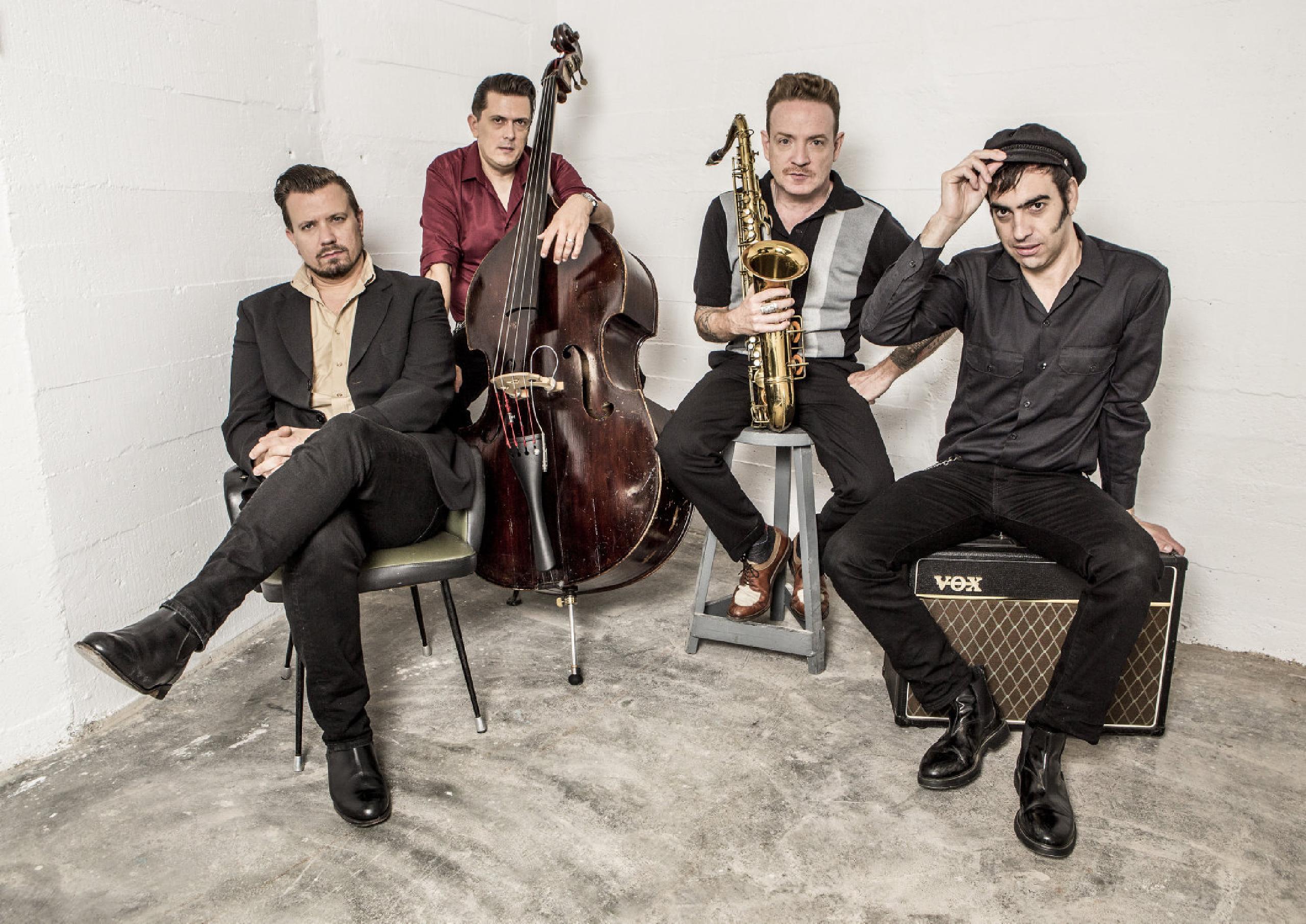 Promofoto von Los Mambo Jambo.
