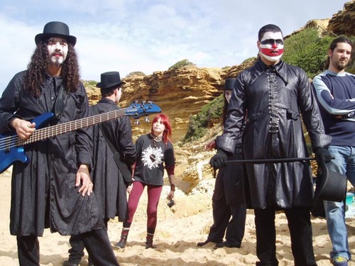 Fotografía promocional de Los Muertos de Cristo