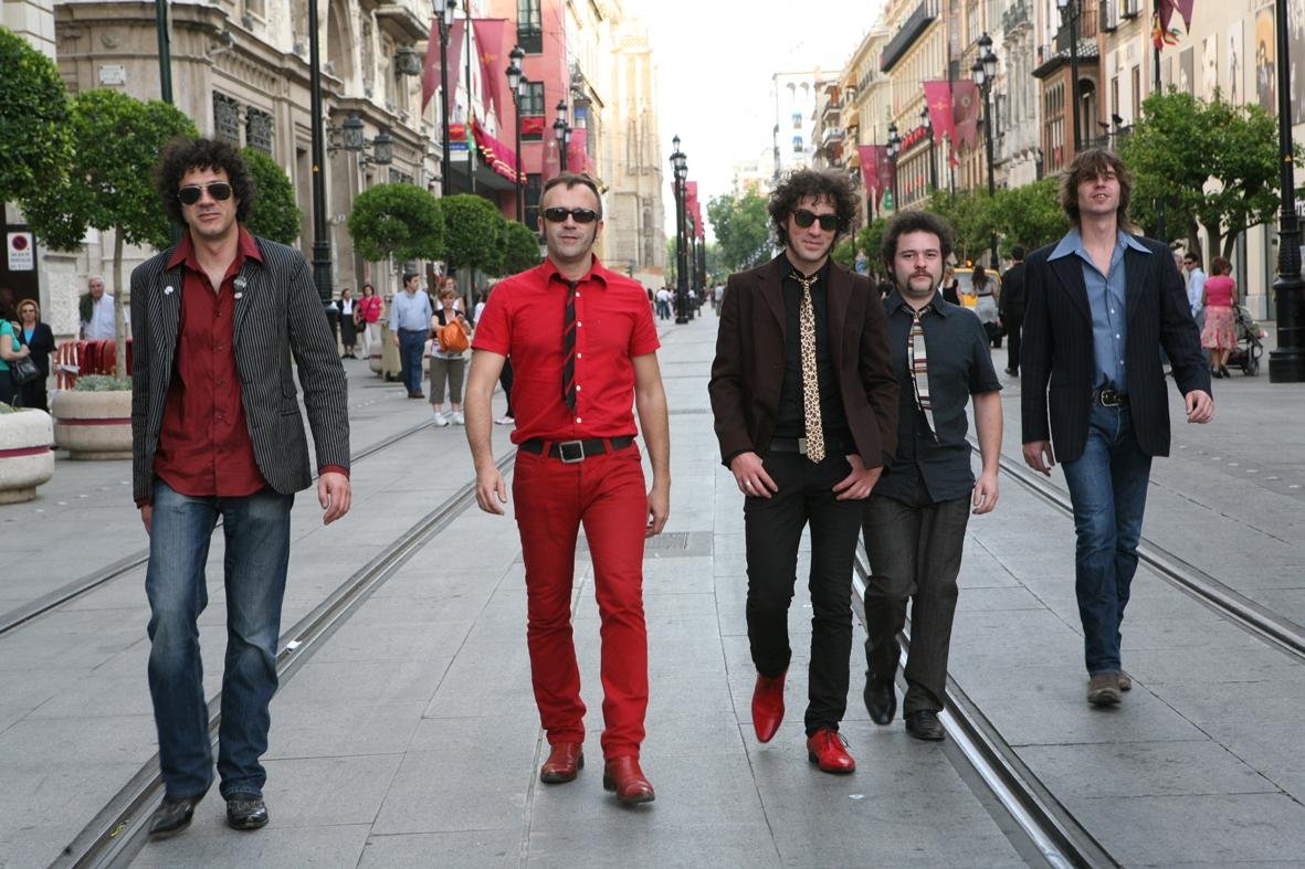 Fotografía promocional de Los Sentíos