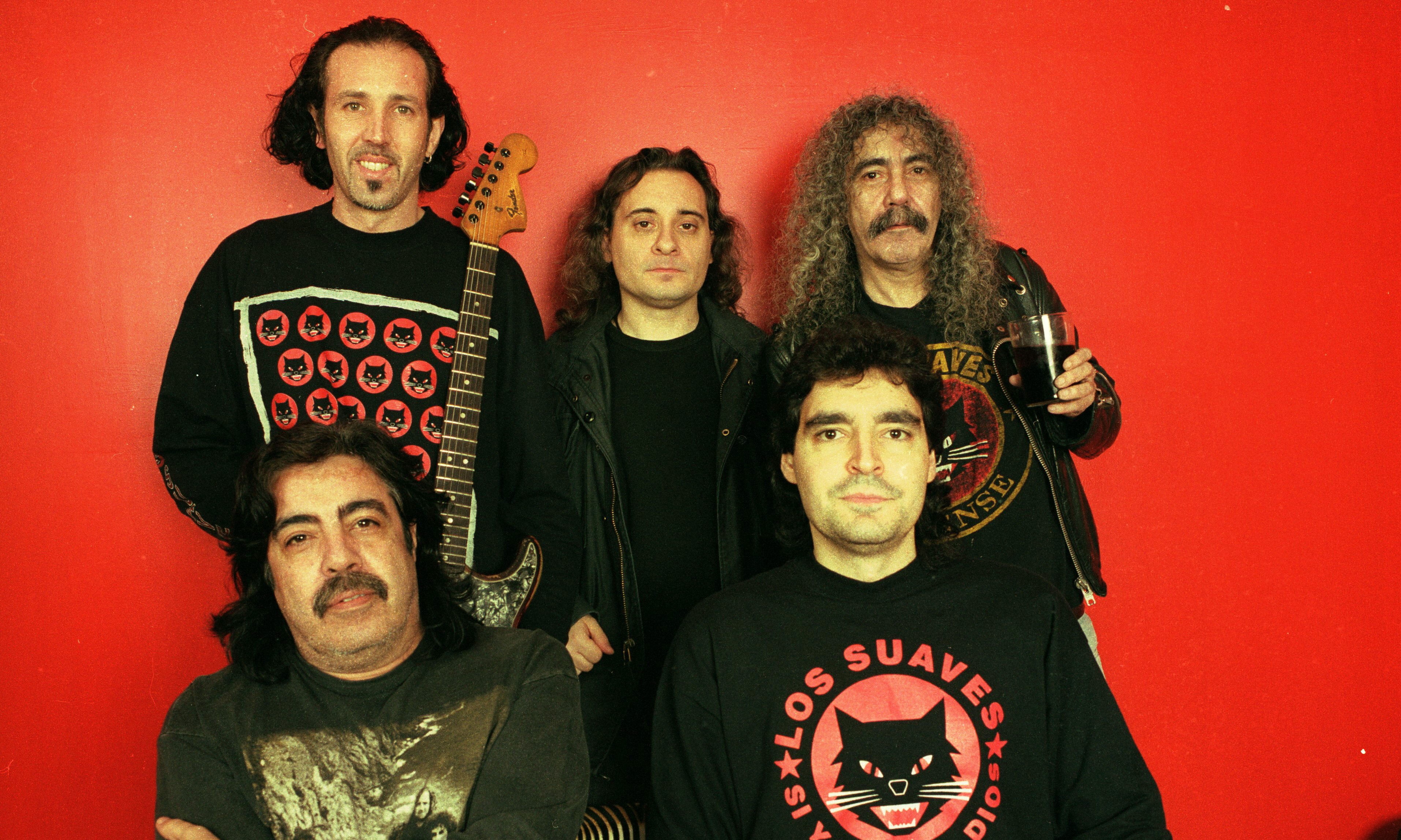 Fotografía promocional de Los Suaves