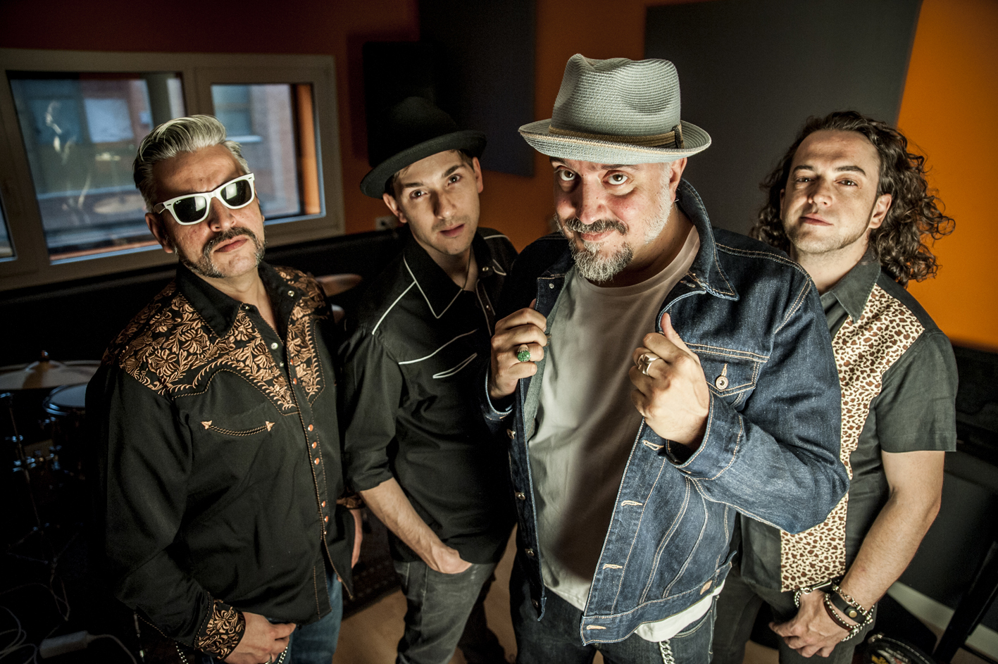 Fotografía promocional de Los Widow Makers