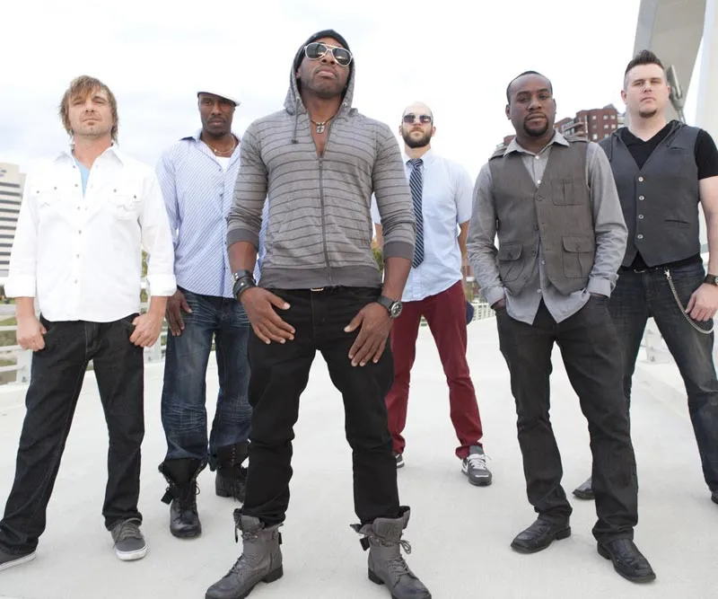 Promotional photograph of Lt. Dan's New Legs.