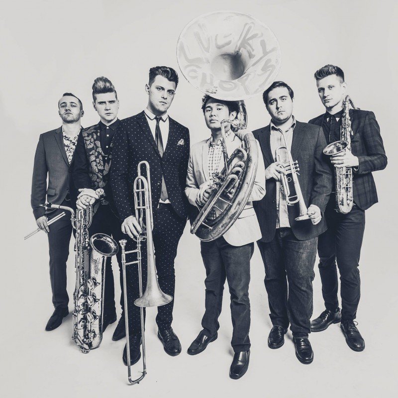 Fotografía promocional de Lucky Chops