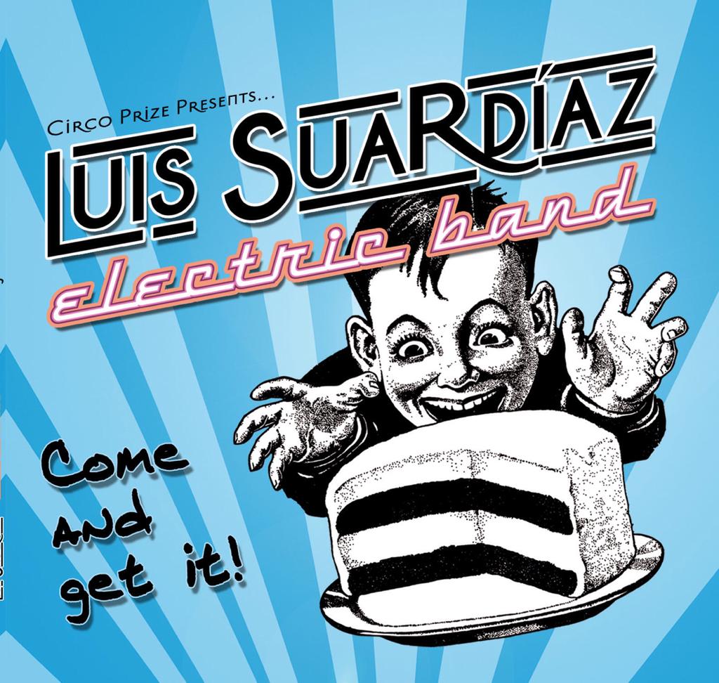 Fotografía promocional de Luis Suardiaz Electric Band