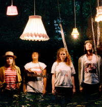 Fotografia promocional de Lulu and the Lampshades.