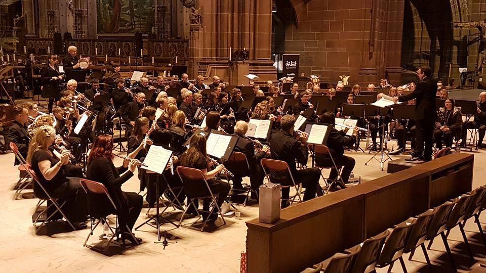 Fotografia promocional de Maghull Wind Orchestra.