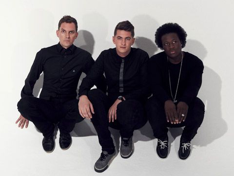 Promotional photograph of Magnetic Man.