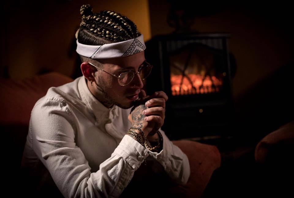 Promotional photograph of Maikel Delacalle.