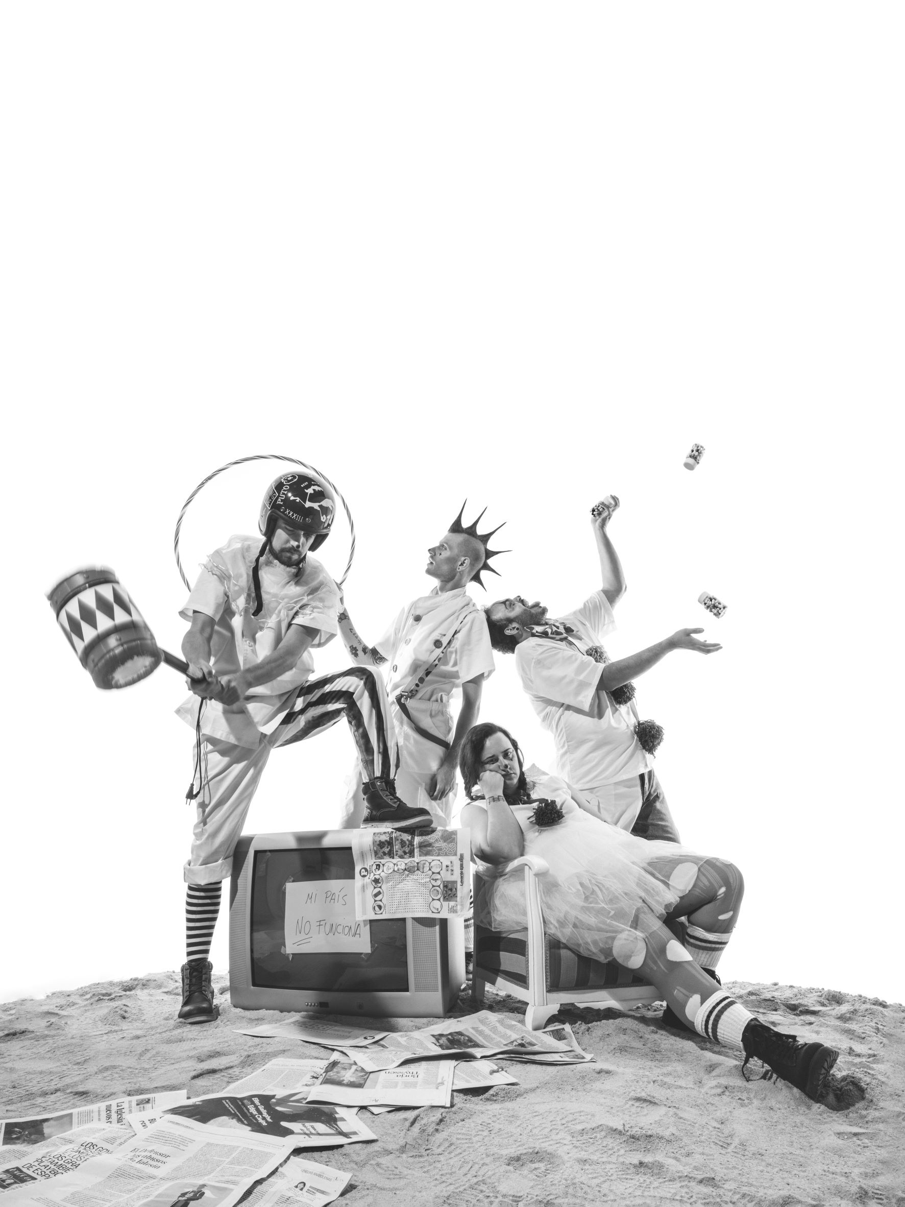 Fotografía promocional de Mantequilla Voladora