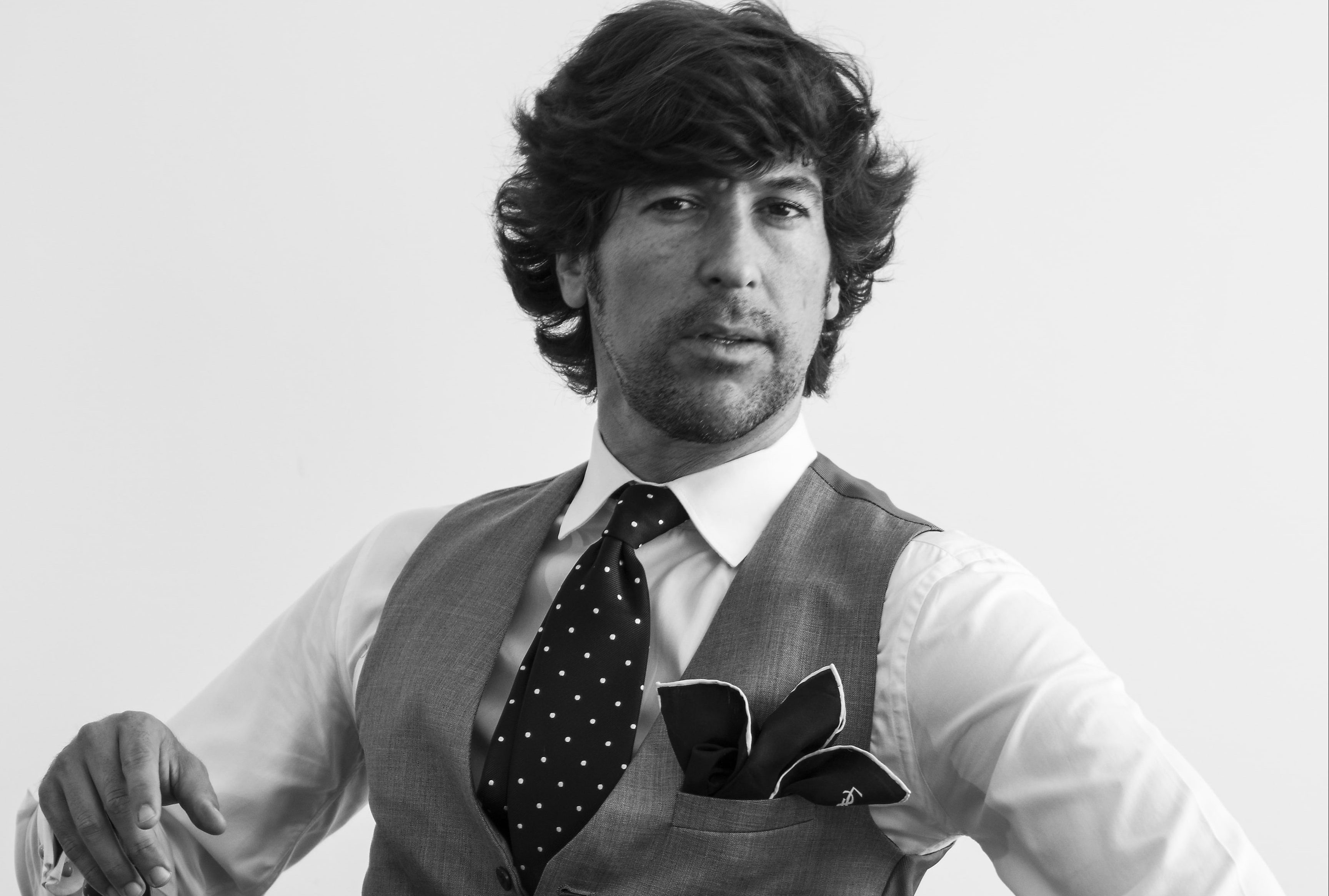 Promotional photograph of Manuel Lombo.