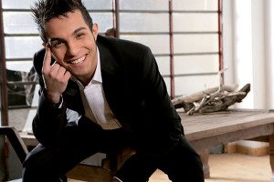 Promotional photograph of Marco Carta.
