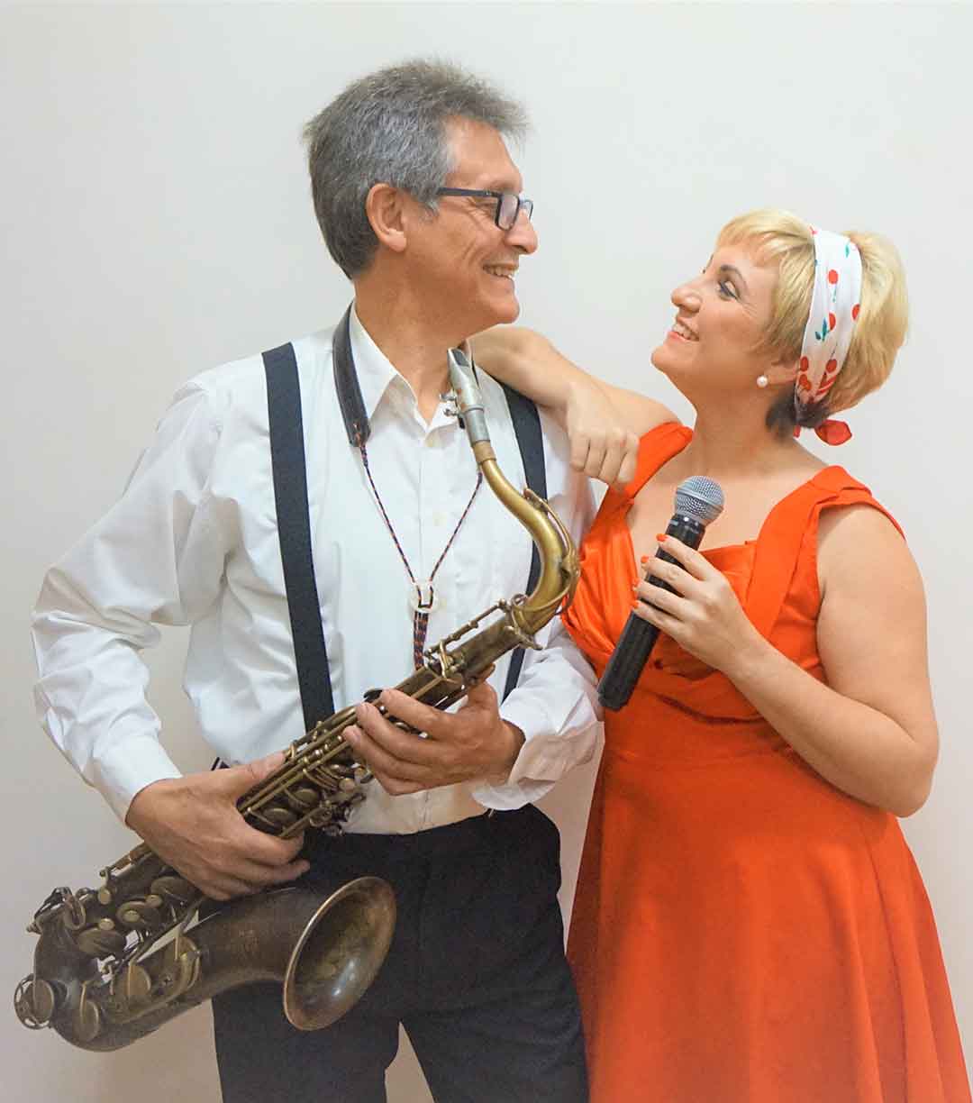 Fotografía promocional de Marga Pocoví y Biel Tous