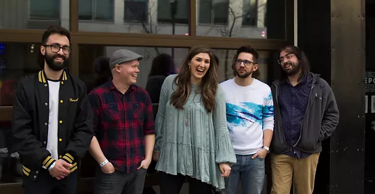 Fotografia promocional de Maria And The Coins.
