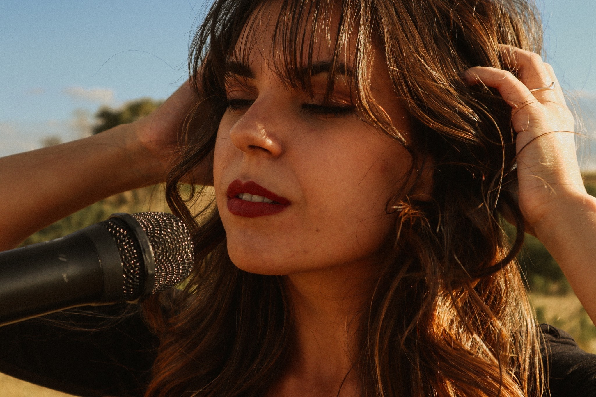 Fotografia promocional de María Baresck.