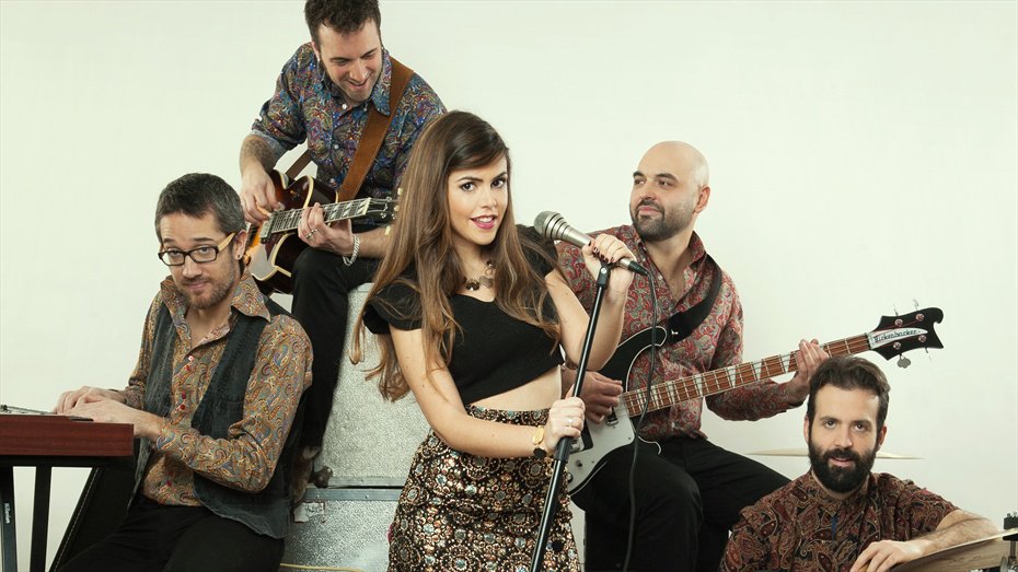 Promotional photograph of Marina BBFace & The Beatroots.
