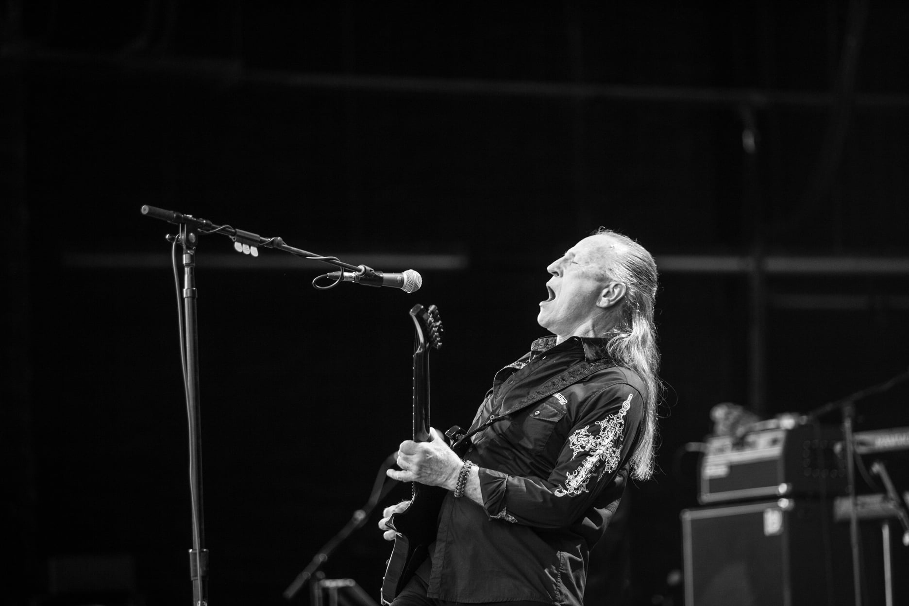 Promotional photograph of Mark Farner's American Band.