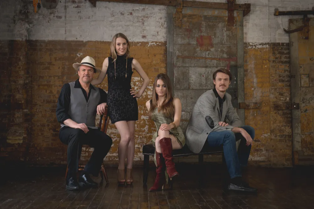 Fotografia promocional de Mark O'Connor Band.