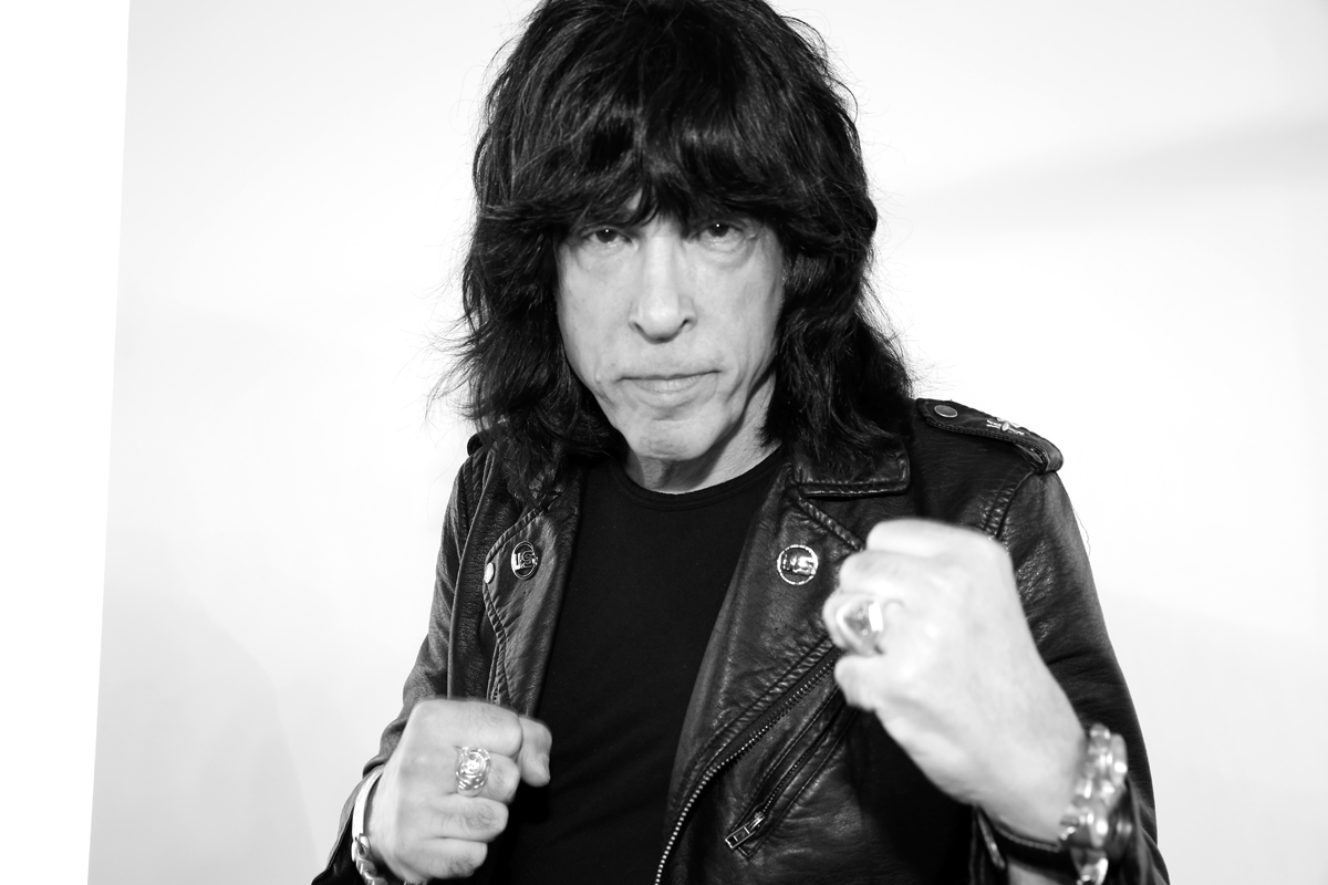 Promotional photograph of Marky Ramone.