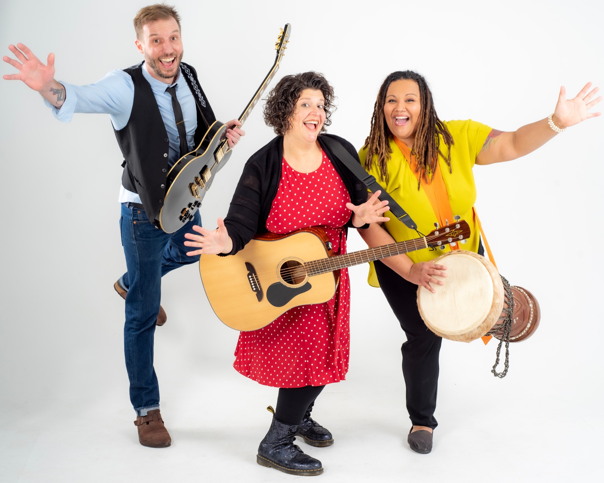 Fotografia promocional de Marsha and The Positrons.