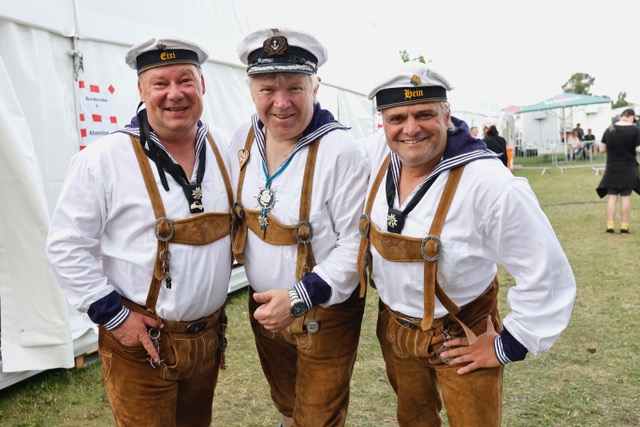 Fotografia promocional de Matrosen in Lederhosen.