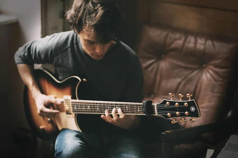 Fotografia promozionale di Matteo Mancuso.