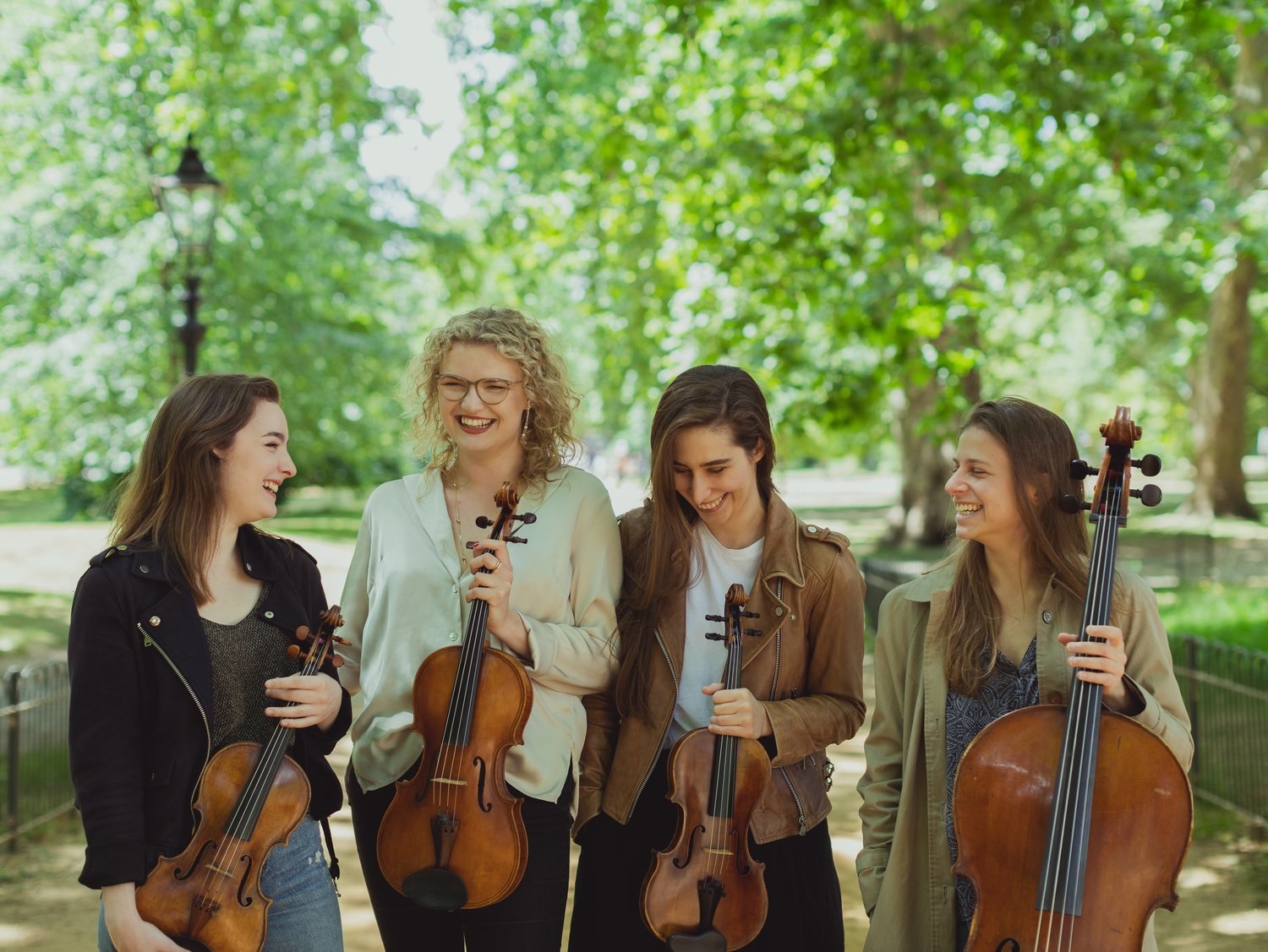 Fotografia promocional de Medea Quartet.