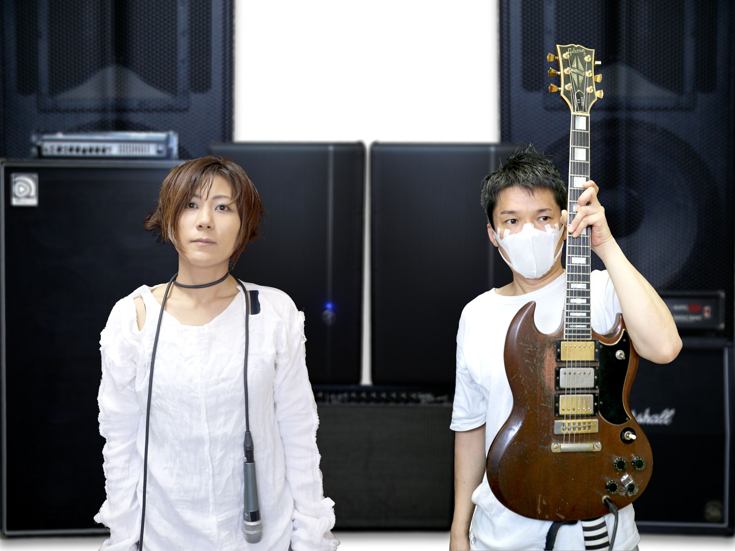 Fotografía promocional de Melt Banana