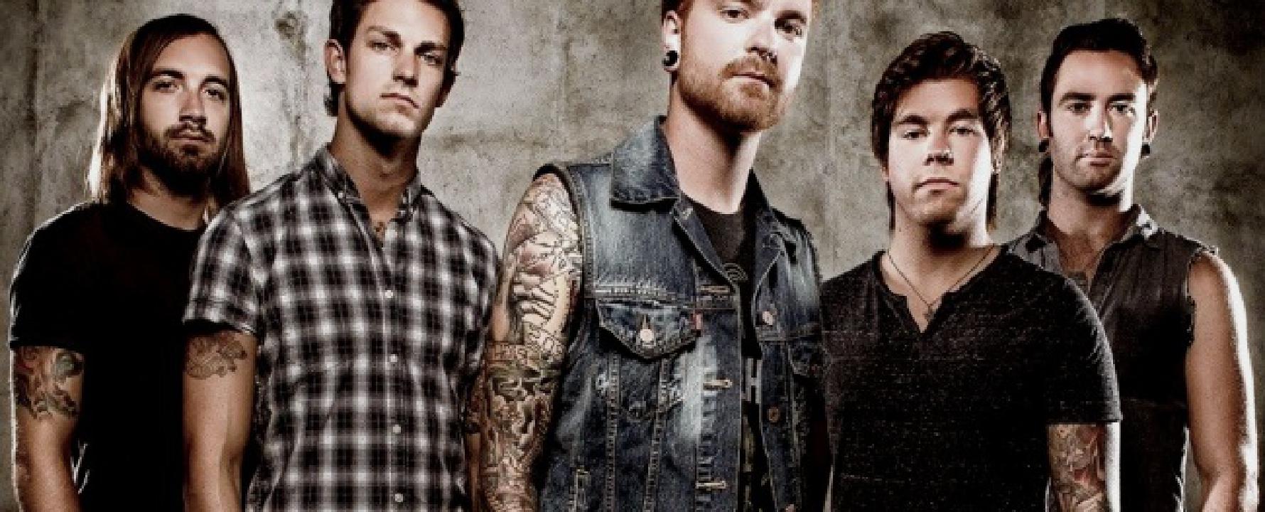 Promotional photograph of Memphis May Fire.
