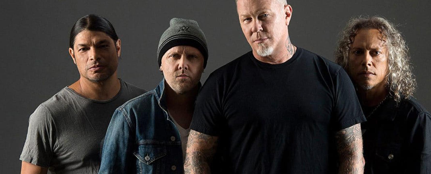Promotional photograph of Metallica.