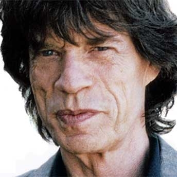 Fotografía promocional de Mick Jagger