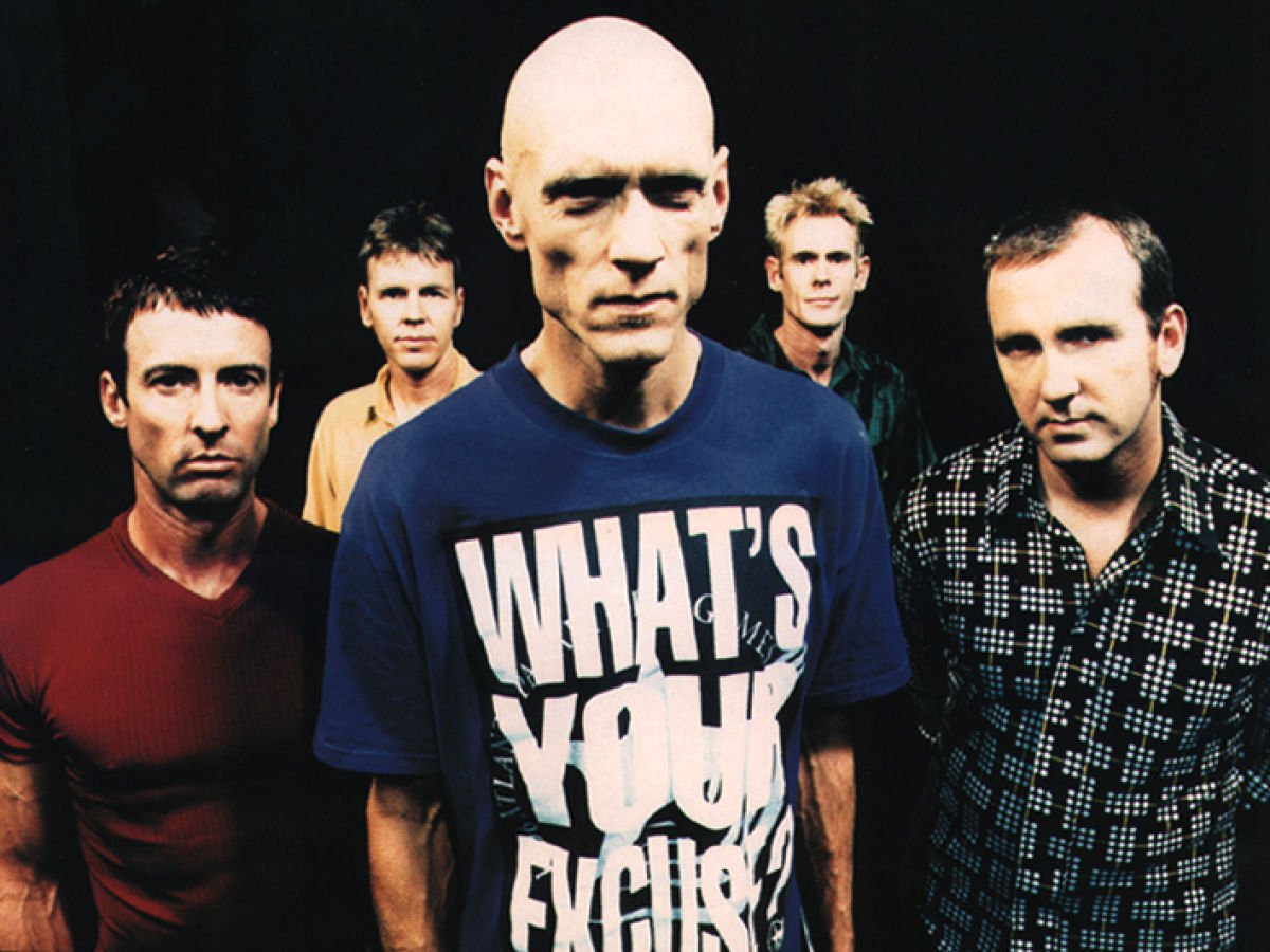 Fotografía promocional de Midnight Oil