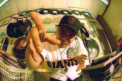 Promotional photograph of Mix Master Mike.