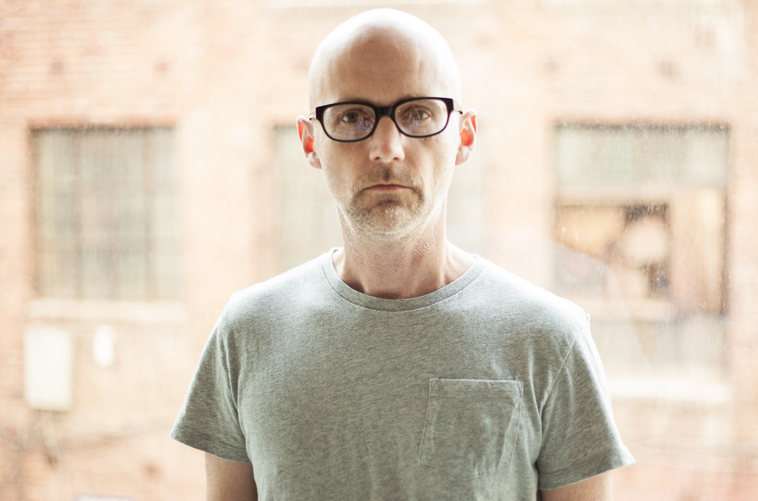 Fotografía promocional de Moby