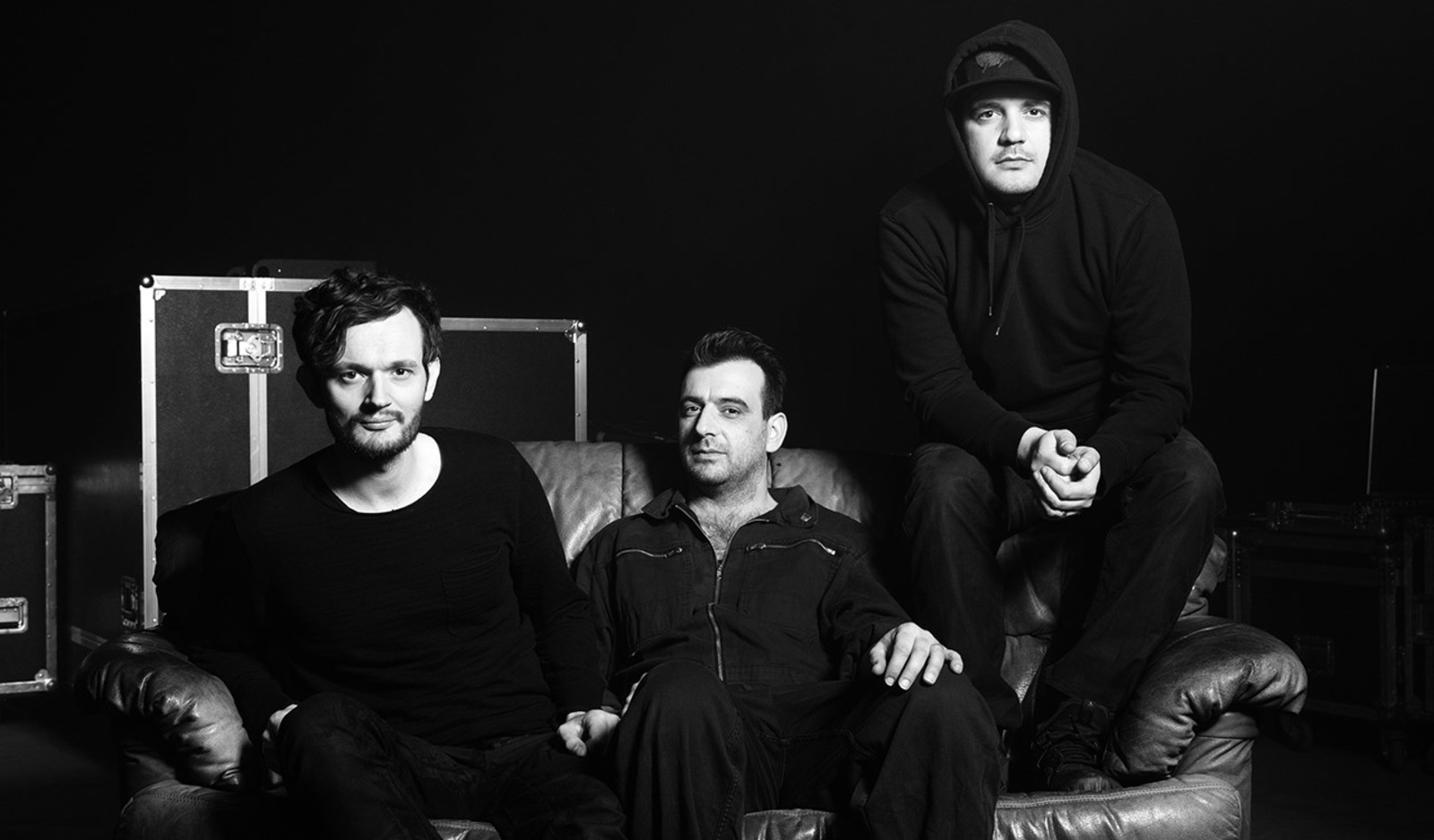 Fotografía promocional de Moderat