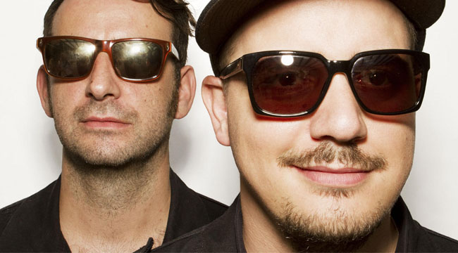 Promotional photograph of Modeselektor.