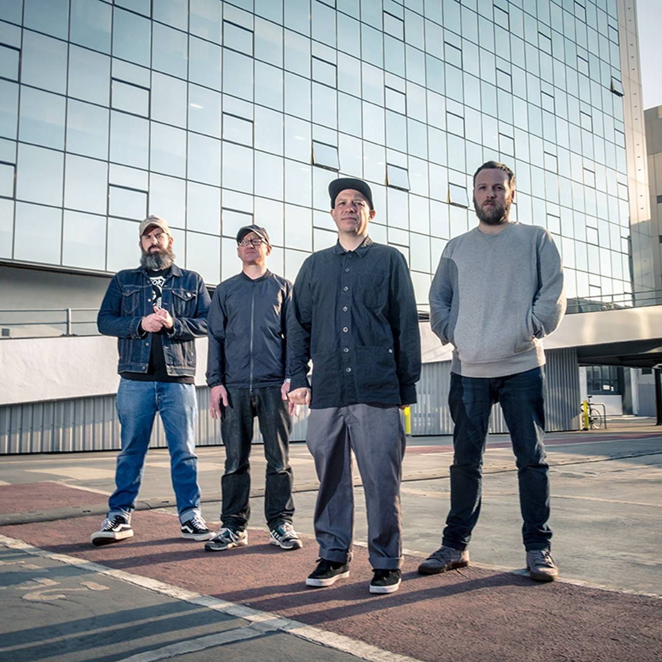 Promotional photograph of Mogwai.