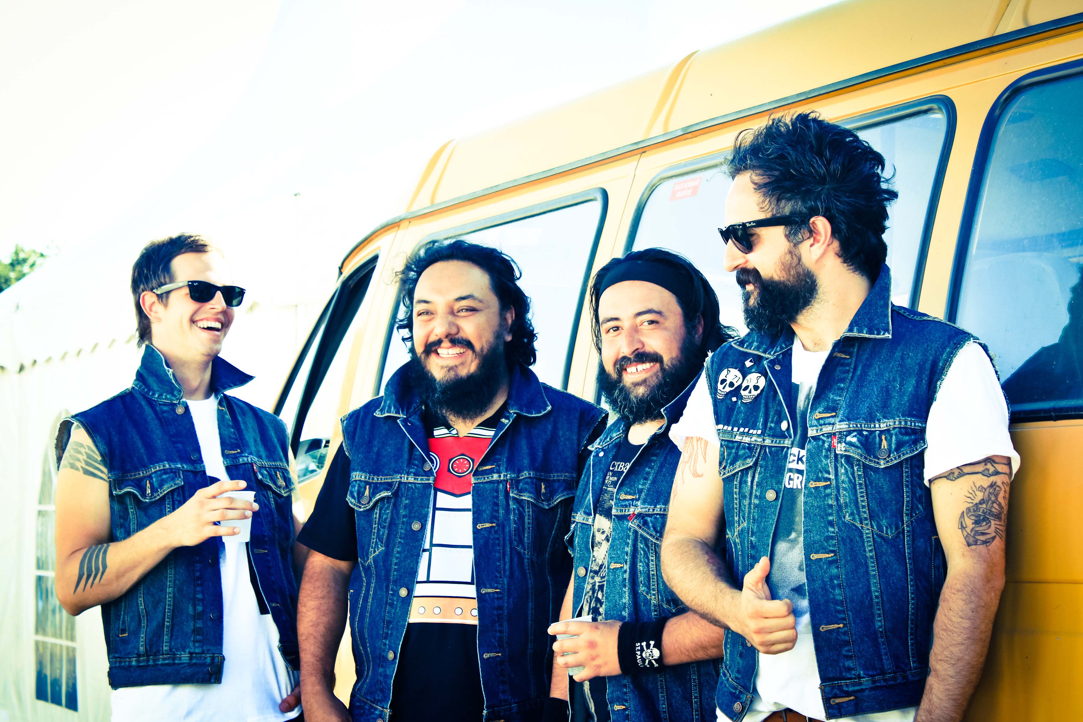 Promotional photograph of Molotov.