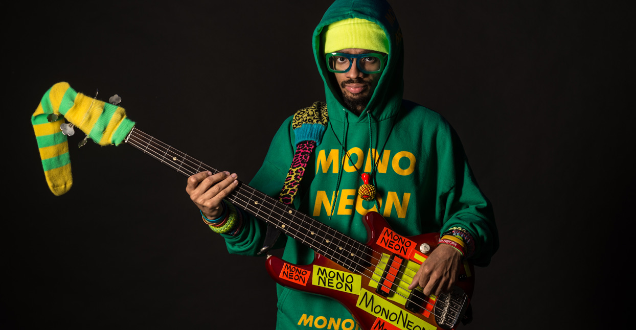 Promotional photograph of MonoNeon.