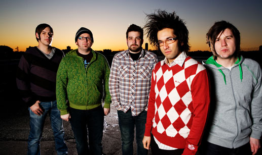 Fotografia promozionale di Motion City Soundtrack.