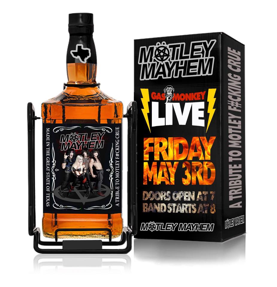 Fotografia promocional de Motley Mayhem.