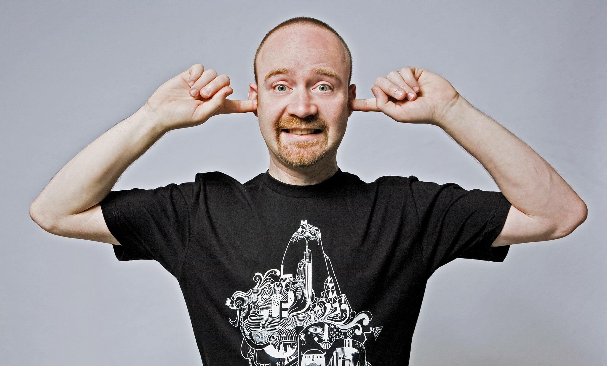 Promotional photograph of Mr. Scruff.