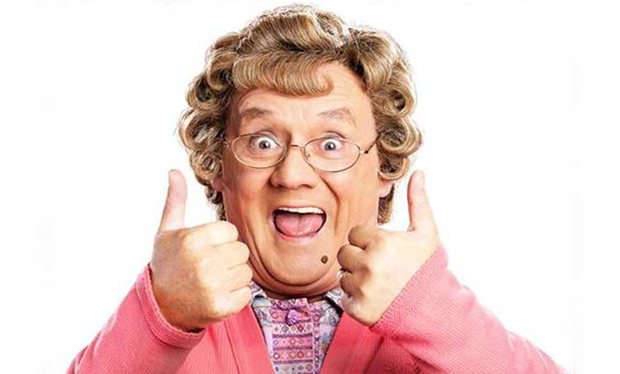 Promotional photograph of Mrs. Brown.