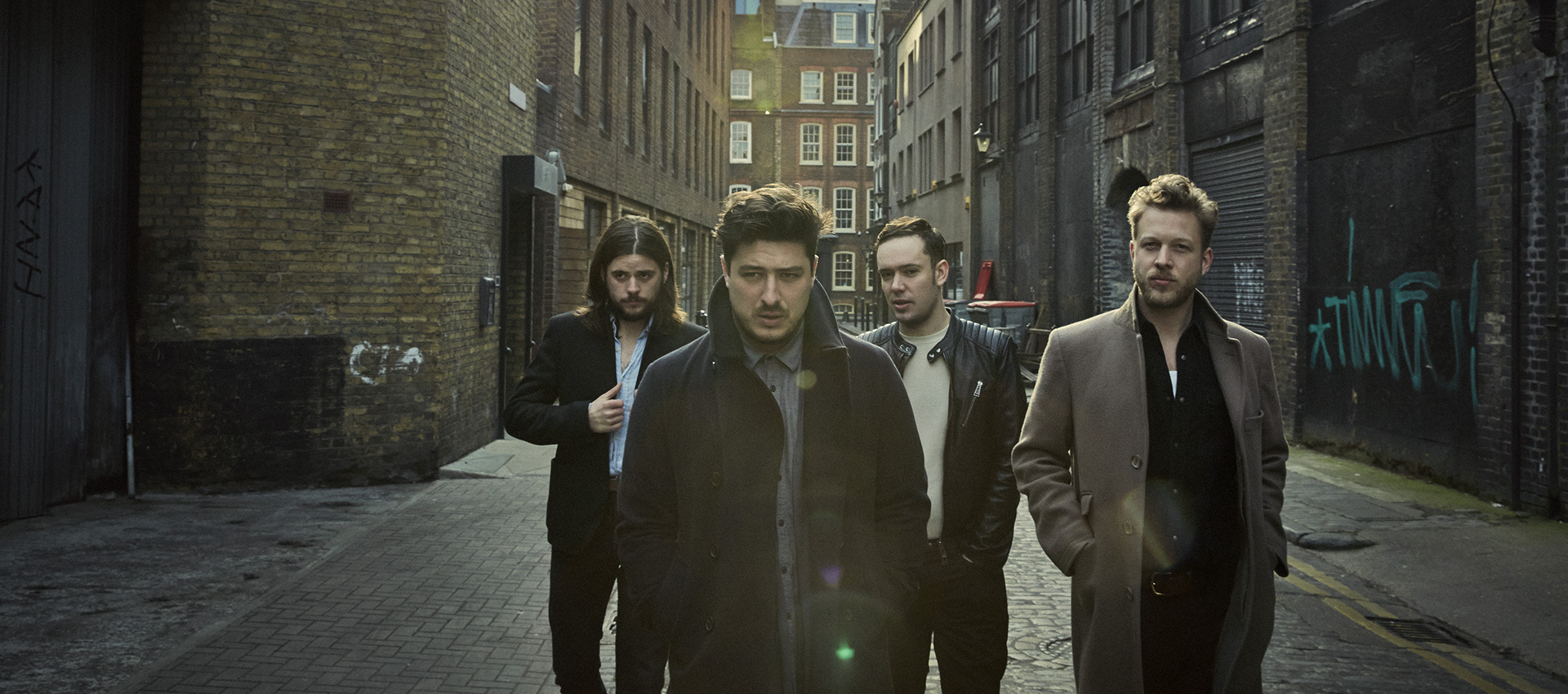 Fotografía promocional de Mumford & Sons