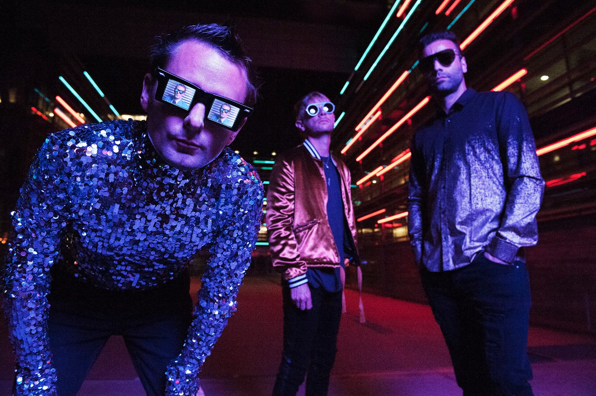 Promotional photograph of Muse.