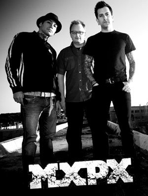 Fotografia promocional de MxPx.