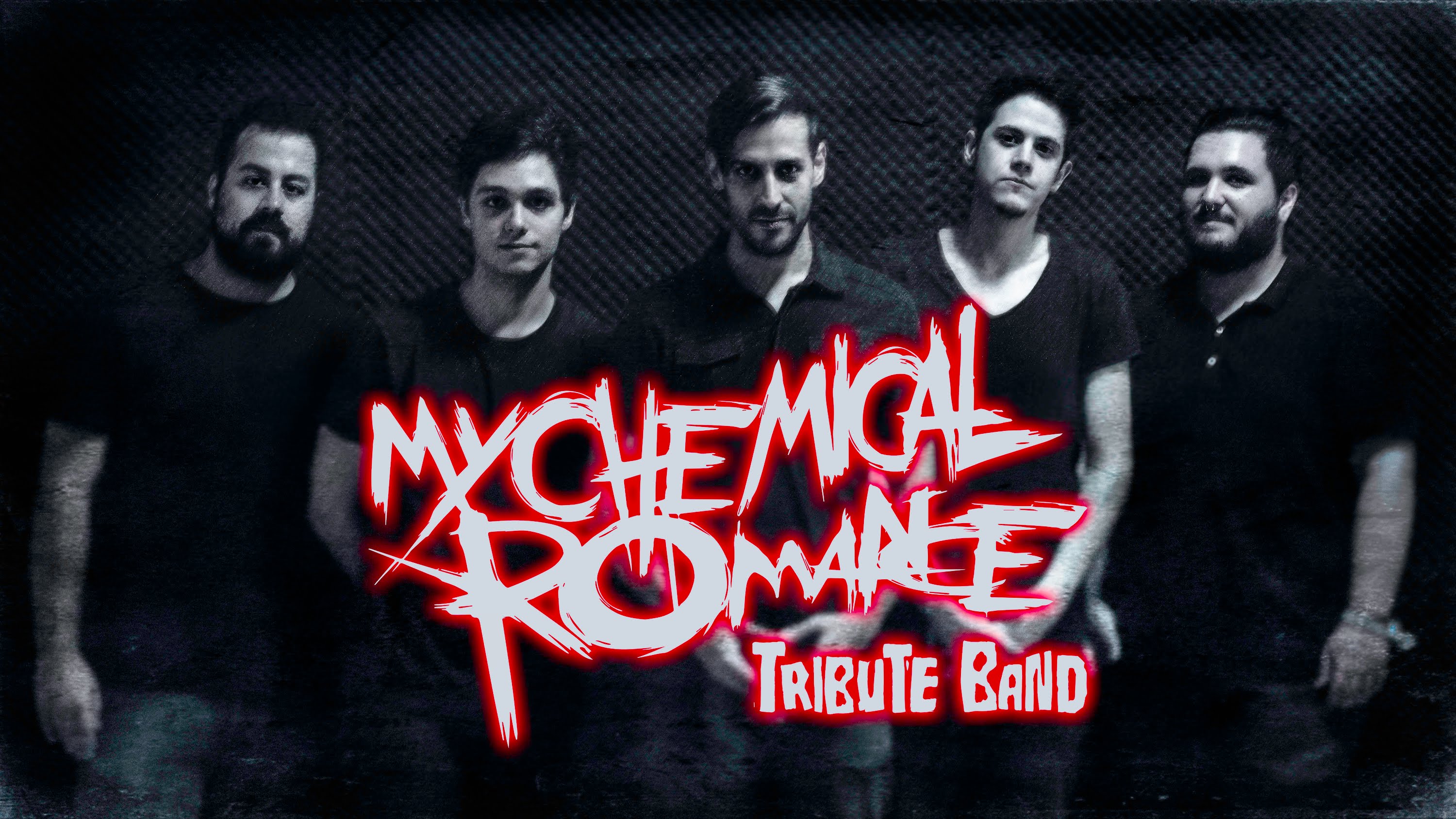Promotional photograph of My Chemical Romance Tribute Band.