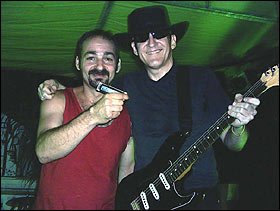 Fotografía promocional de Ñaco Goñi & Stevie Zee Blues Reunion