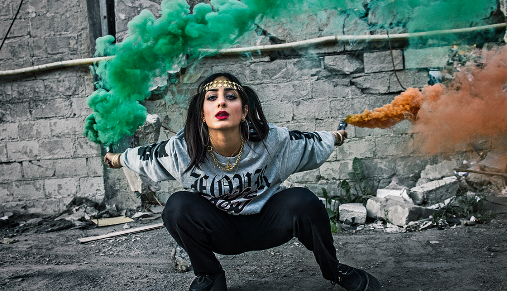 Fotografía promocional de Nadia Tehran
