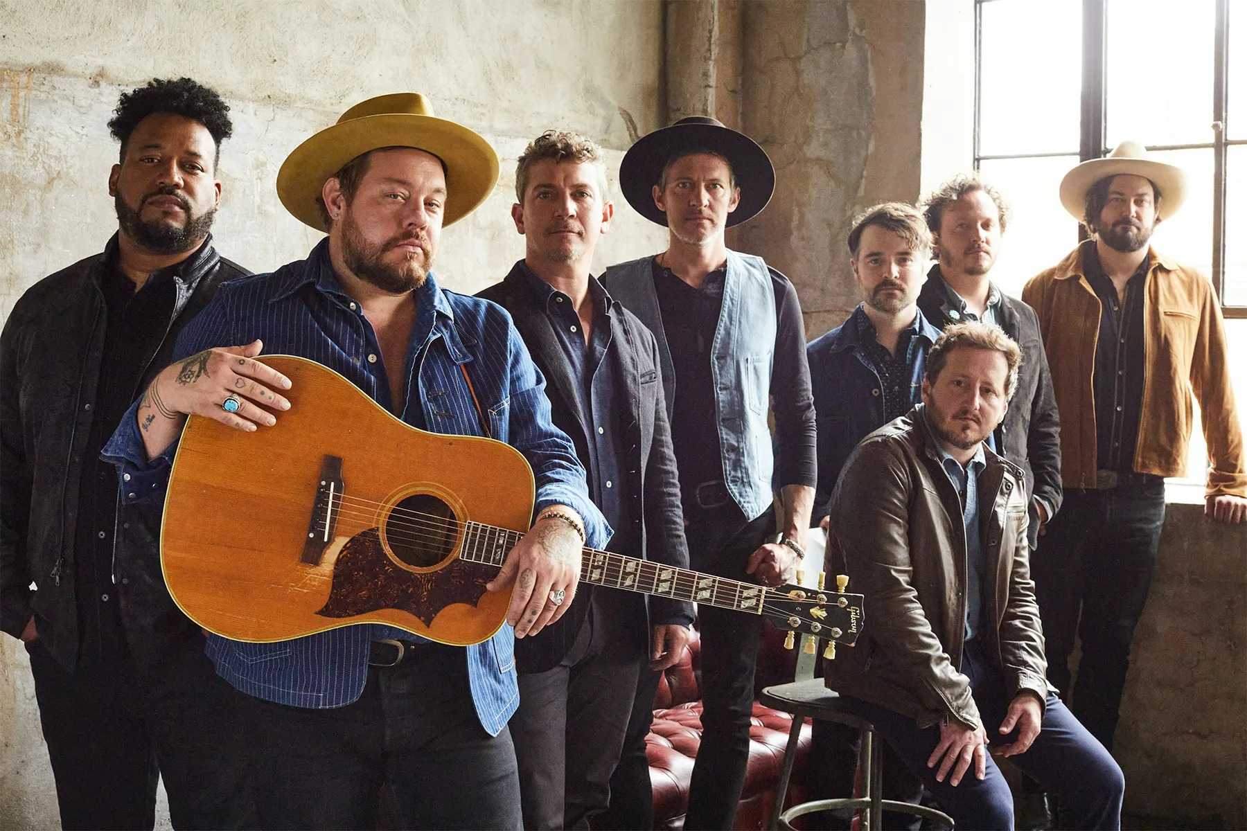 Promotional photograph of Concierto de Nathaniel Rateliff & The Night Sweats en Portland.
